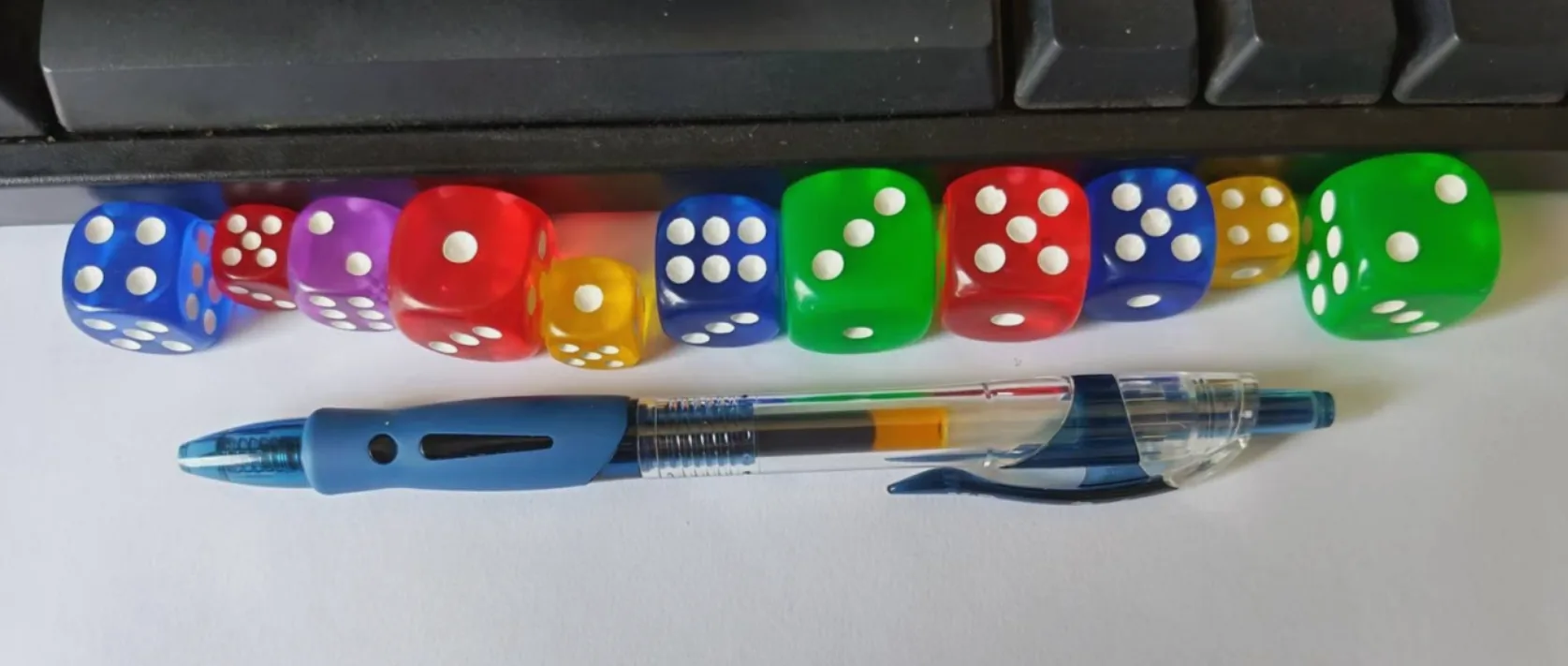 Rolling 11 dice at once
